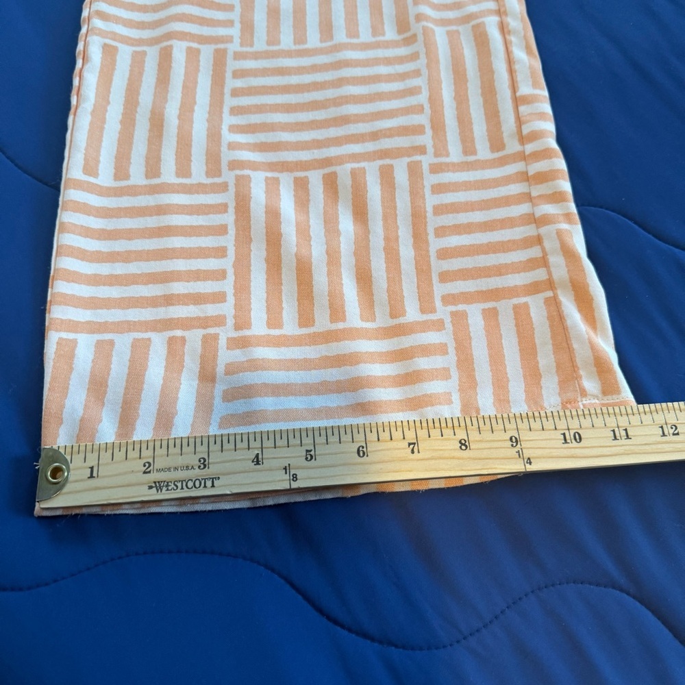 Bailey Rose Rayon Blend Orange Patterned Wide Leg… - image 7